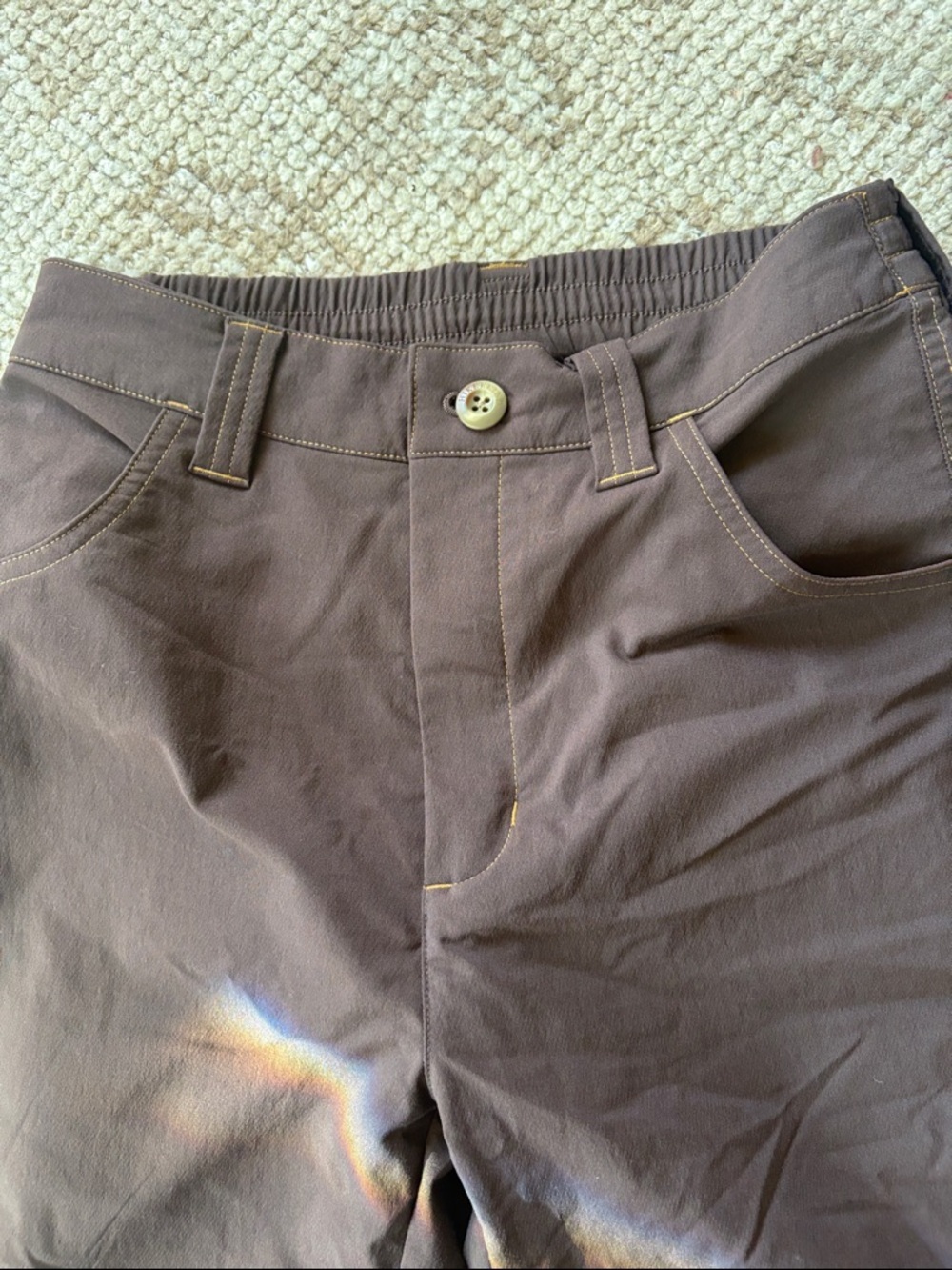Women's Brown Hikerkind Kick Flare Trouser - Picture 3 of 5